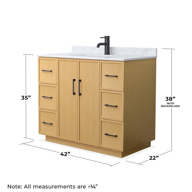 Wyndham Collection WCH7474-42S-CMUNS-MXX Elan TK 42" Free Standing