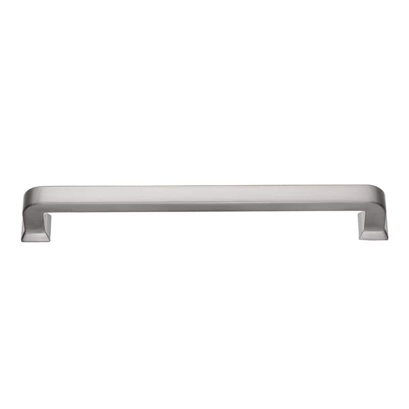 Utopia Alley Bergen Cabinet Ring Pull Knob, Decorative Cabinet Drop Pull Knobs, Pull Knobs 1.16", 3.75"/6.3" Center to Center - 6.3" 1 pack - Brushed Nickel