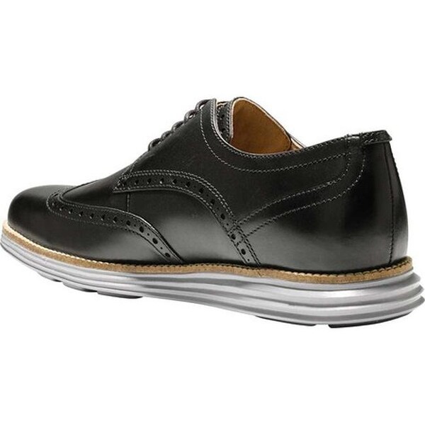 cole haan original grand wingtip oxford black