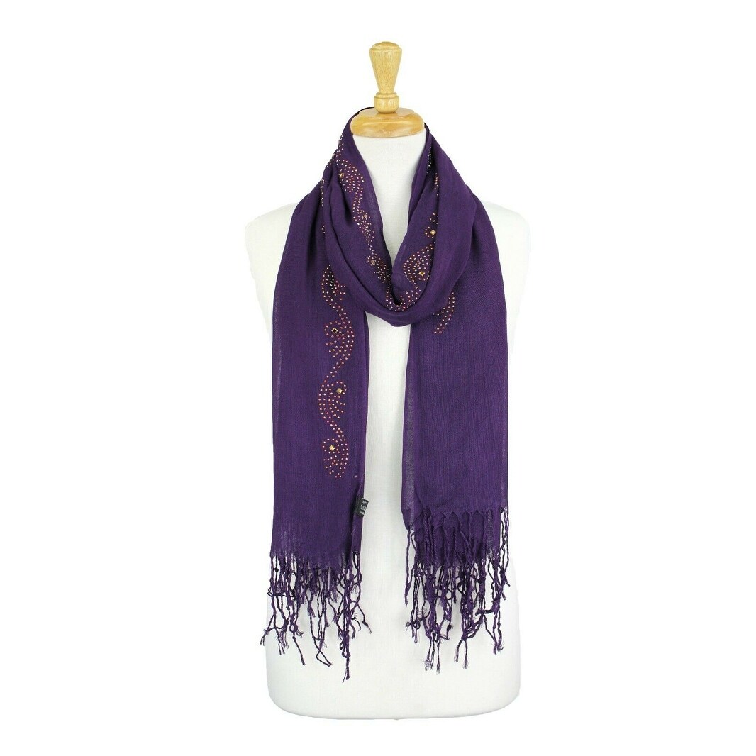 purple shawls for dresses