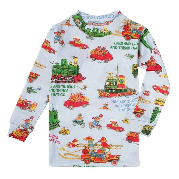 Books to Bed Childrens Richard Scarrys Cars /& Trucks /& Things That Go Pajamas 3T