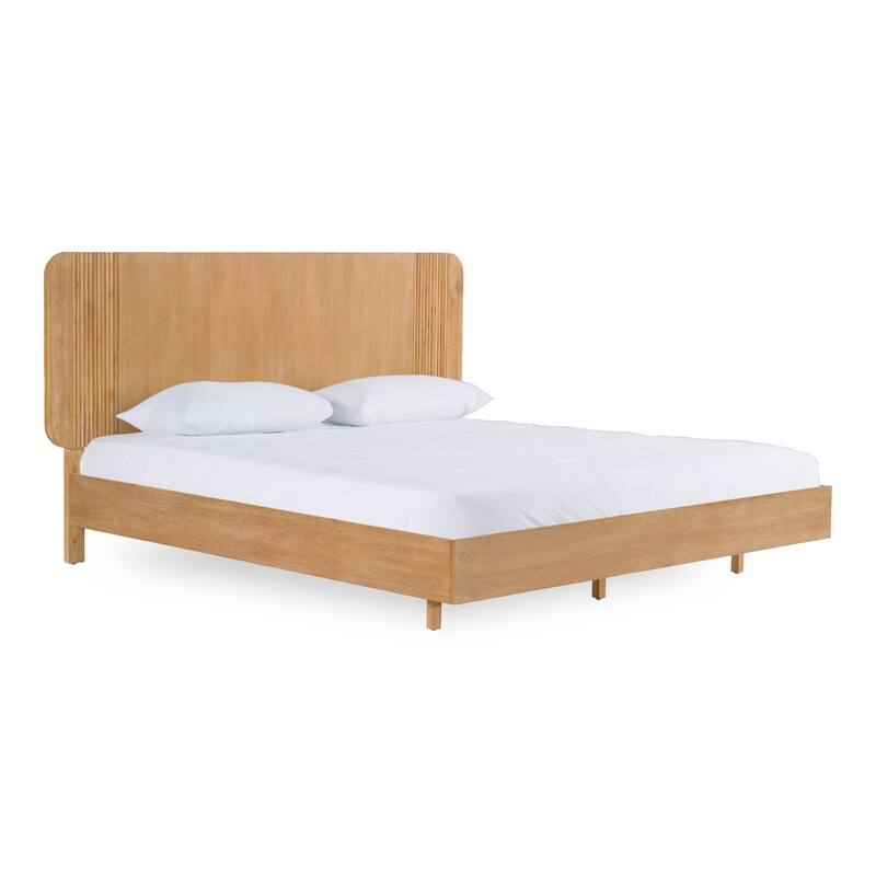 Modrest Jacobson Modern Natural Acacia Bed