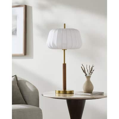 Livabliss Ceduna Rustic Accent Table Lamp - 24"H x 13"W x 13"D