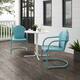 Option Pastel Blue Satin