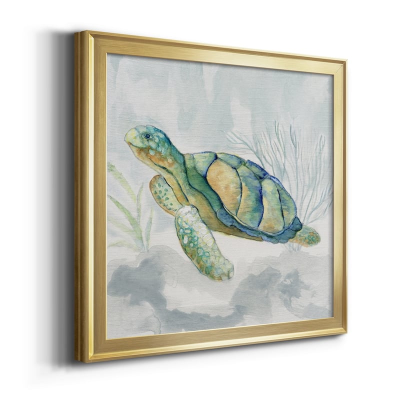 Jungle Tiger-Framed Canvas - Ready to Hang