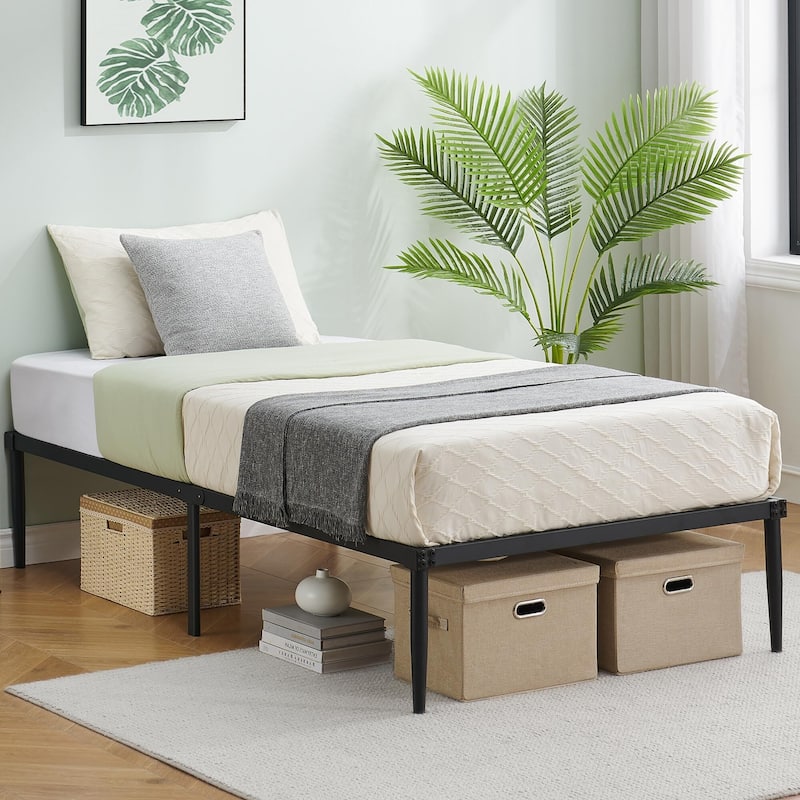 14 Inch Metal Bed Frame, Twin Bed Frame