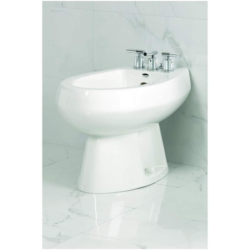 Kingston Brass KB632.KNL Convergent 1.5 GPM Widespread Bidet Faucet