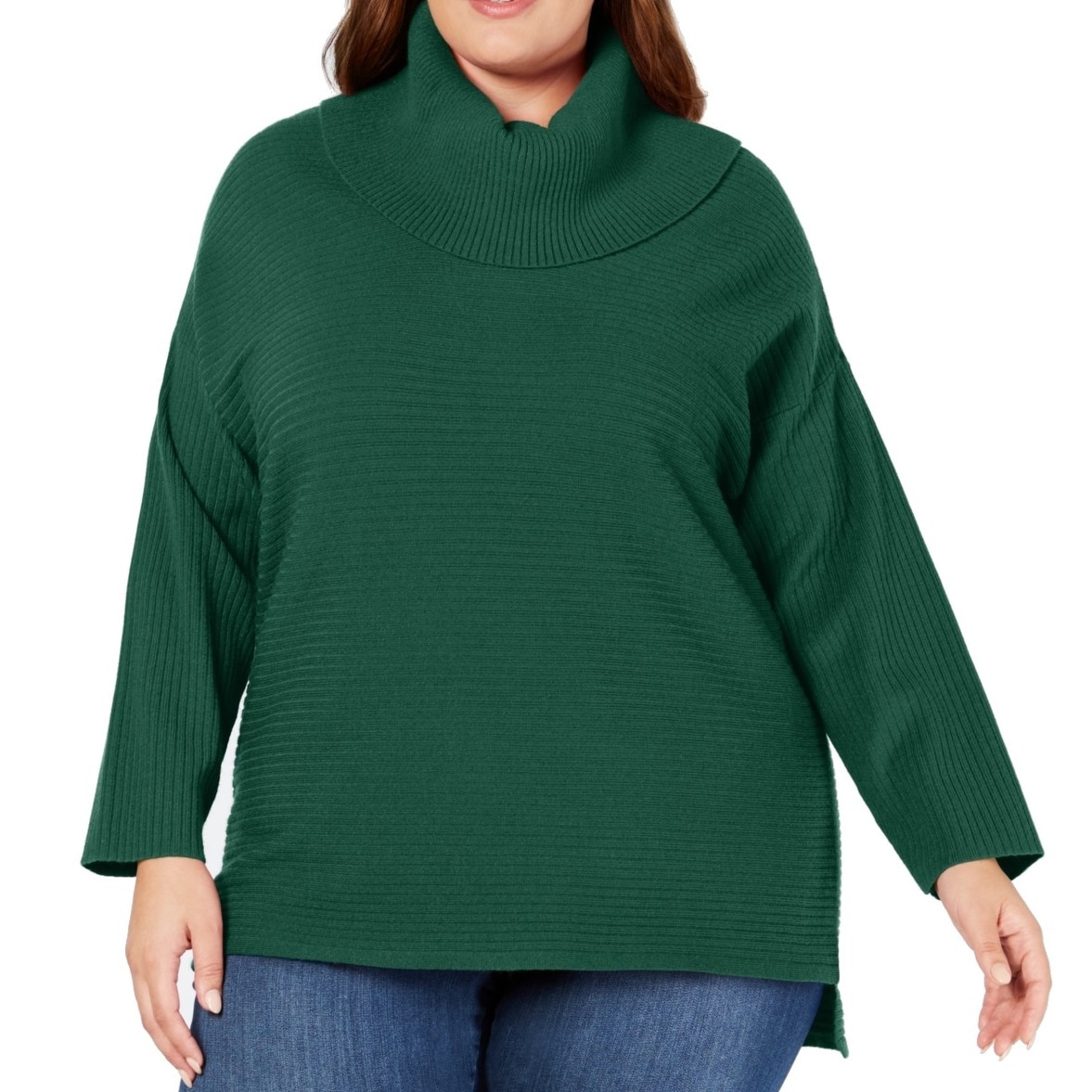 emerald green sweater