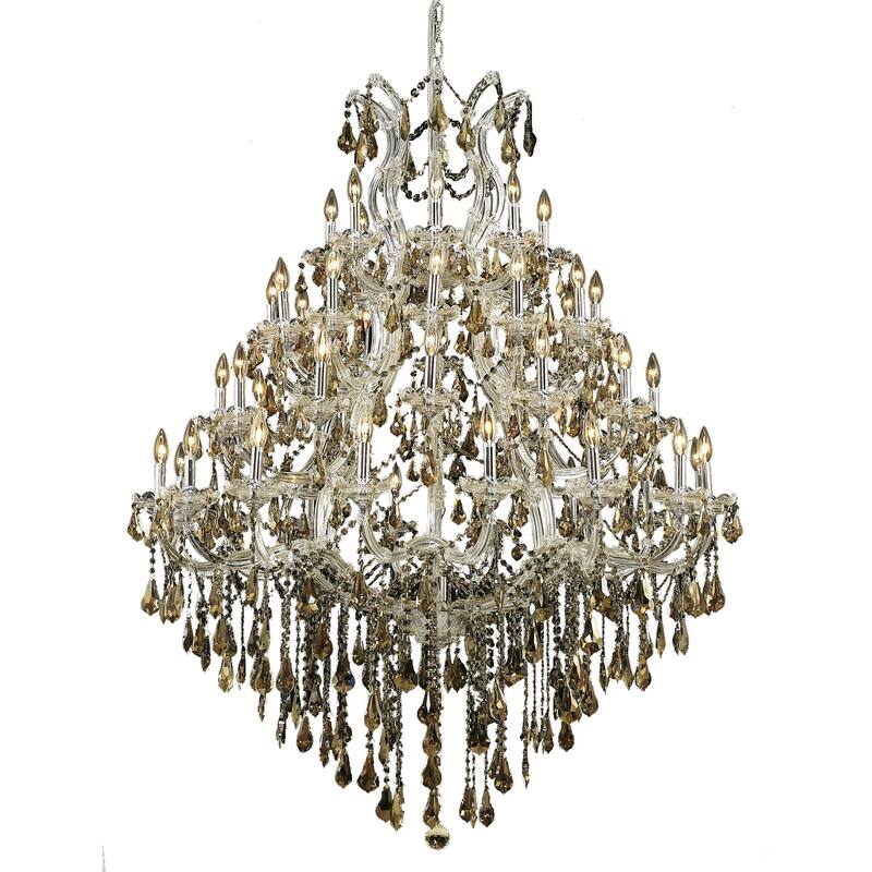 Fleur Illumination 49 light Chrome Chandelier
