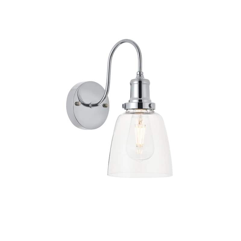 Ophelia 1 light chrome Wall Sconce