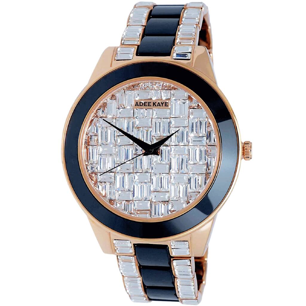 Adee Kaye Women's Venice Silver Dial Watch - AK8789 - One Size