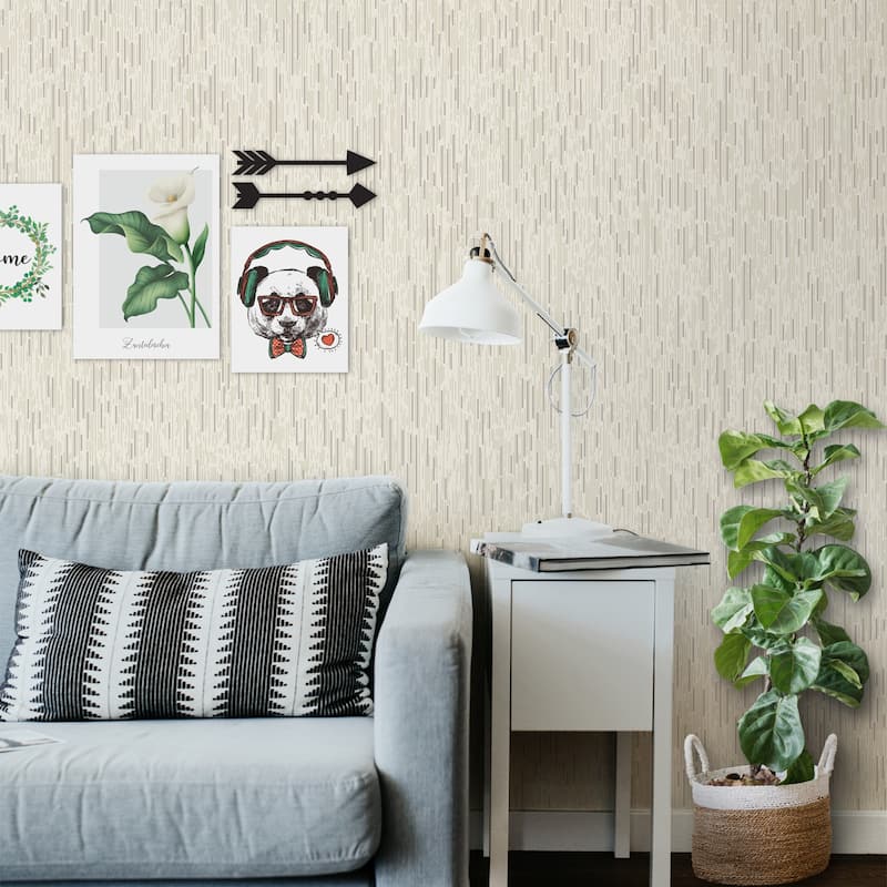 SUSSEXHOME Removable Wallpaper-Waterproof, Strippable, Light Resistance & Cleanable Wall Paper Roll-Wallpaper-Rain