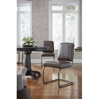 State Breuer-style Dining Chair in Chocolate (Set of 2)