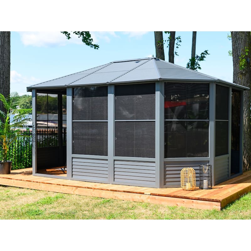 Florence - Solarium 12x15 Metal Roof