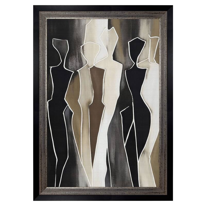 Masterpiece Art Gallery| Shapes by Creative Studio - Framed Canvas Art Print
