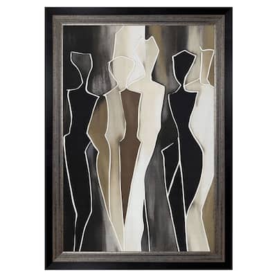 Masterpiece Art Gallery| Shapes by Creative Studio - Framed Canvas Art Print