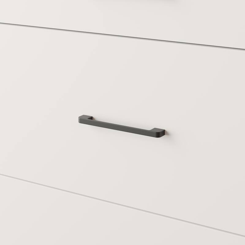 Panrty Storage Cabinet w/Glass Display Hutch Buffet Drawers Sideboard