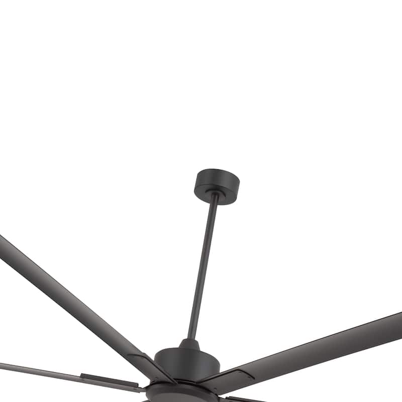 120" Indsutrial Extra Larger HVLS Commercial Ceiling Fan with Remote and Aluminum Blades