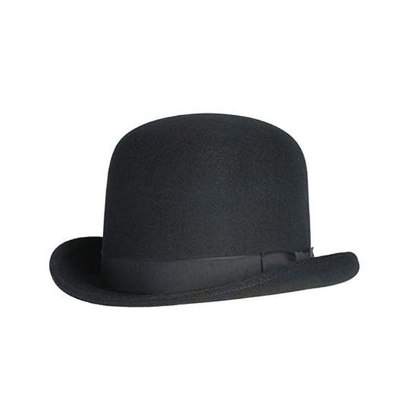tall bowler hat