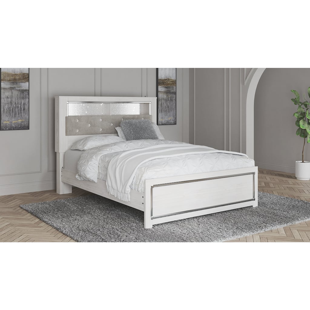 Signature Design by Ashley Altyra White Panel Bookcase Bed