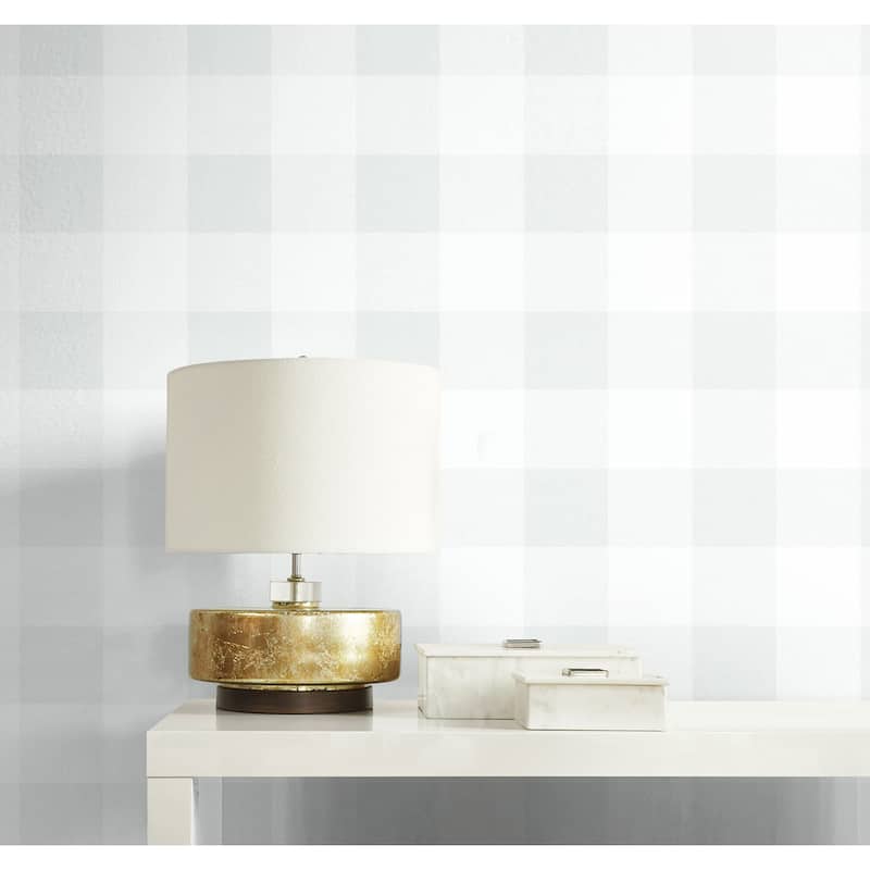 Seabrook Designs Beach House Picnic Plaid Unpasted Wallpaper