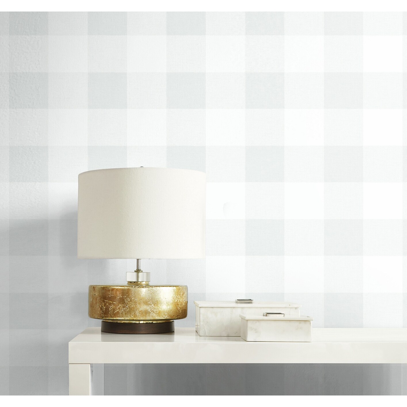 Shop Seabrook Designs Beach House Picnic Plaid Unpasted Wallpaper