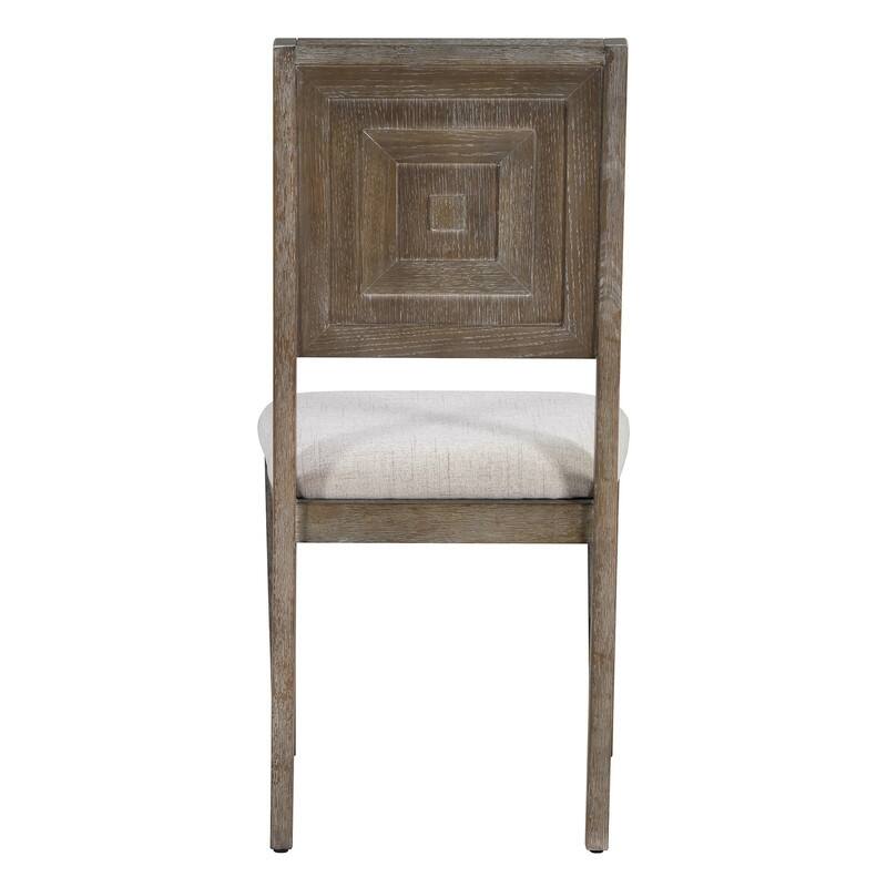 Spruce & Spring Dining Table Set for 6, 6-Piece Mid Century Modern Farmhouse Table with Chairs and Bench