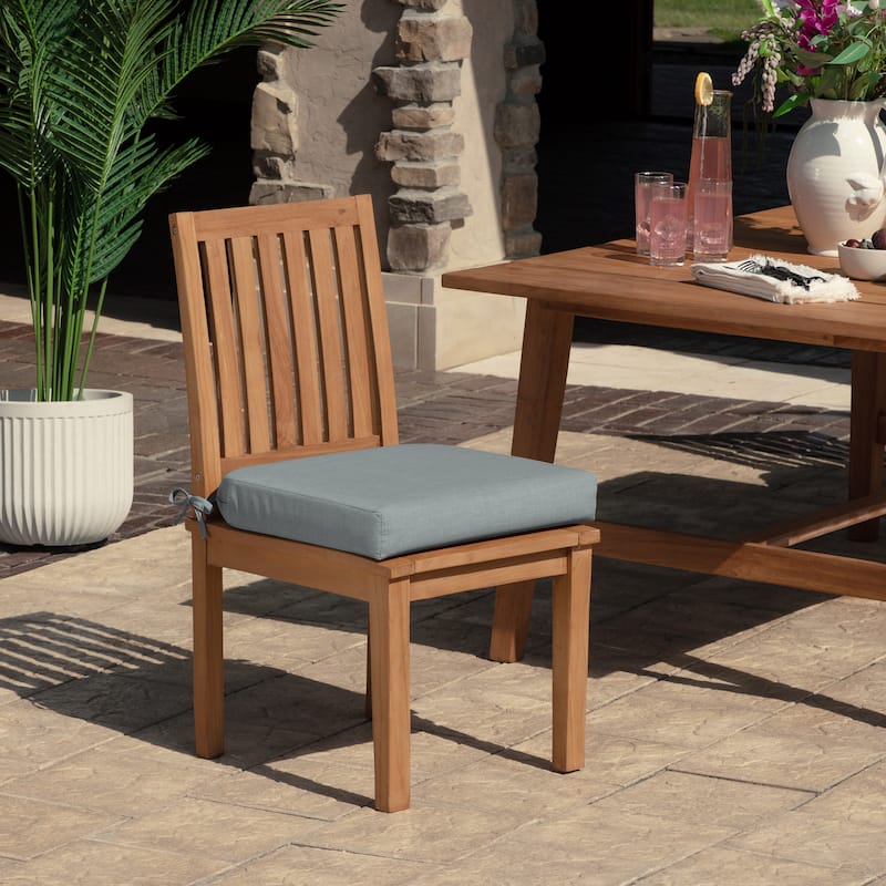ARDEN Foam Outdoor Round Back Seat Cushion, 20 x 19