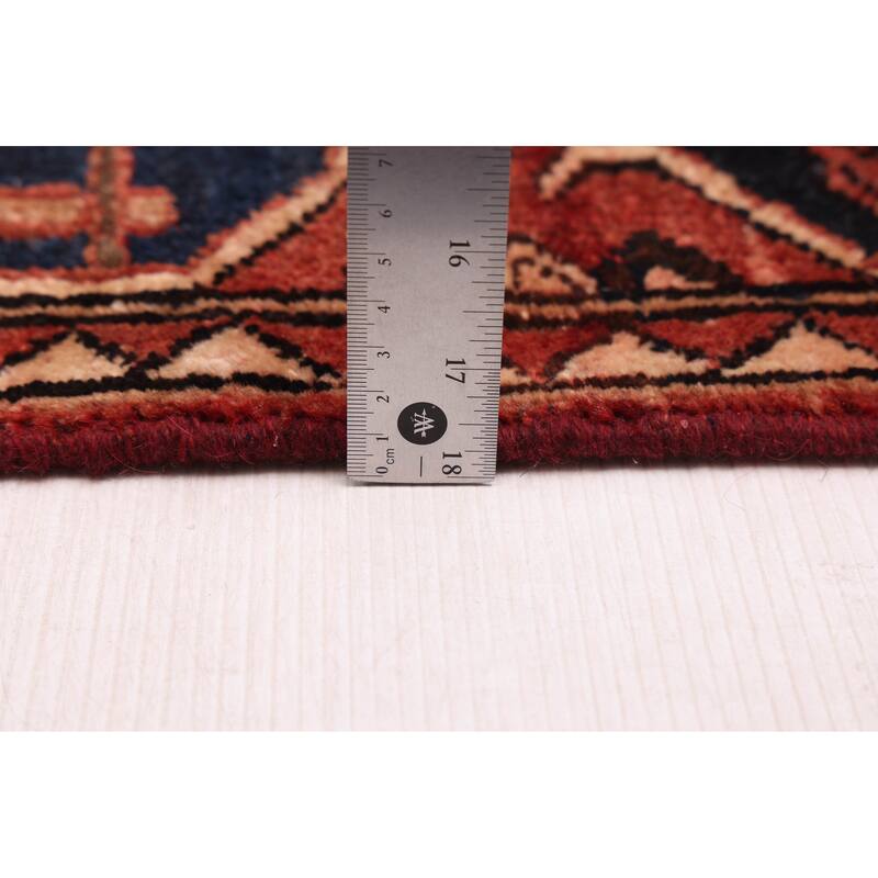 ECARPETGALLERY Hand-knotted Konya Anatolian Dark Red Wool Rug - 4'9 x 6'6