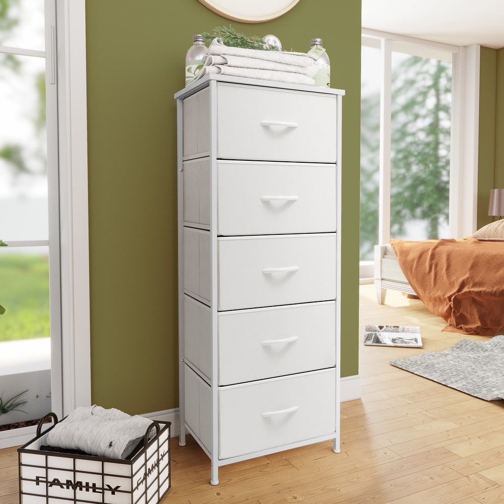 Pellebant 5 Drawers Vertical Storage Tower Organizer