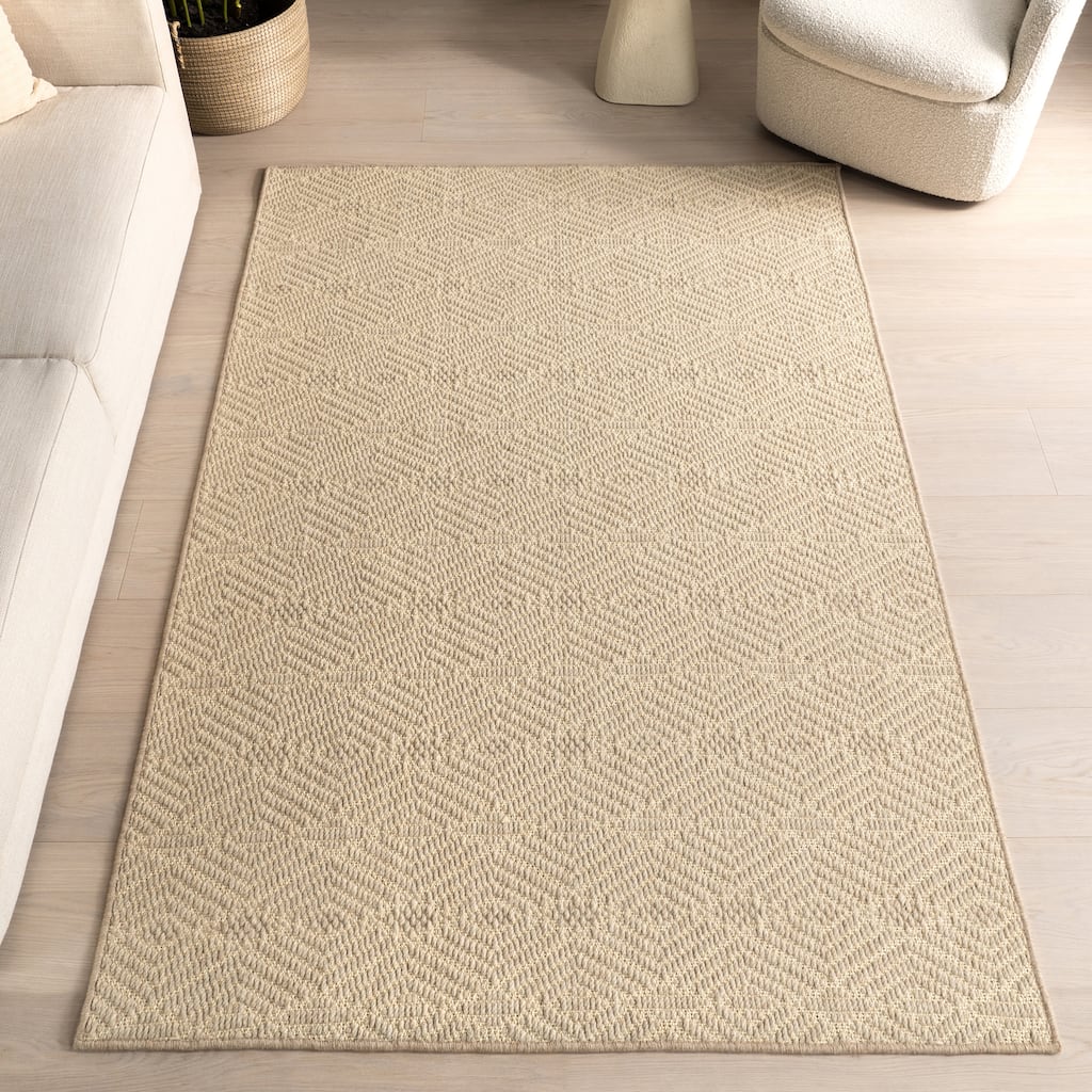 Nuloom Corabelle Farmhouse Geometric Area Rug