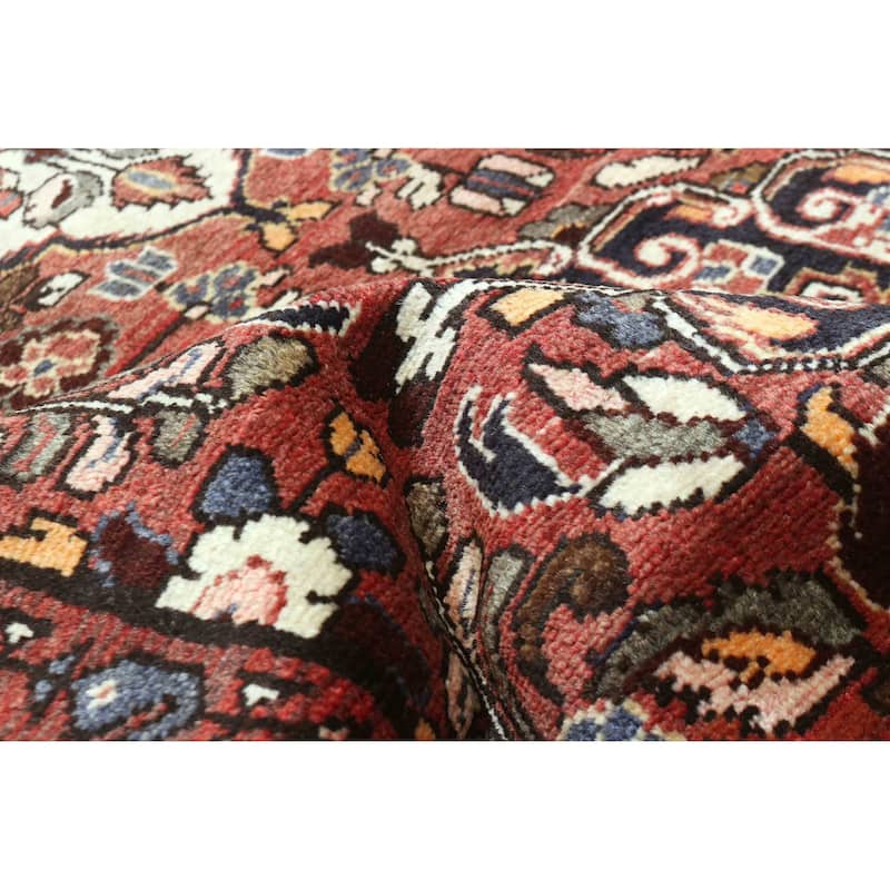 ECARPETGALLERY Hand-knotted Anadol Red Wool Rug - 3'10 x 10'3