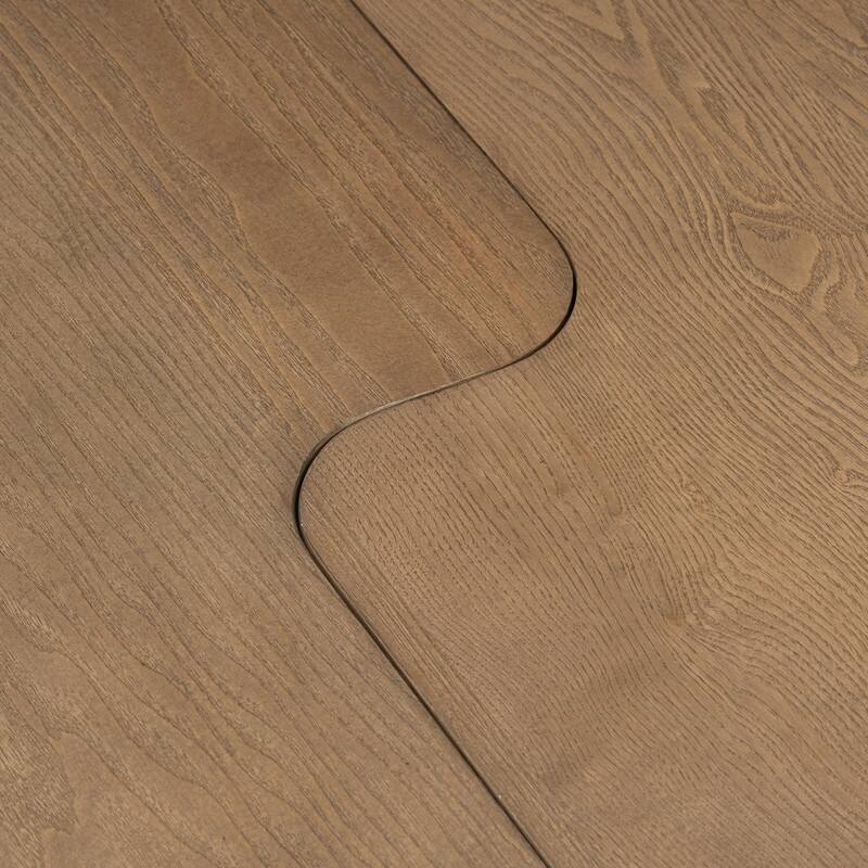 Modern Minimalist Rectangle Coffee Table with Splicing Design, Multifunctional Combination Table for Living Room