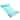 COMFY FLOATS 91613VM Inflatable Striped Hammock Pool Float, Teal - 1