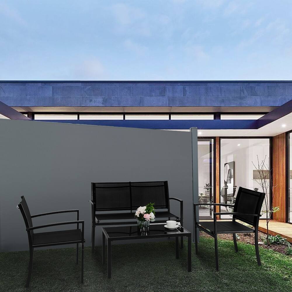 1.8x3m Courtyard Shed Windshield Privacy Side Awning Garage Partition