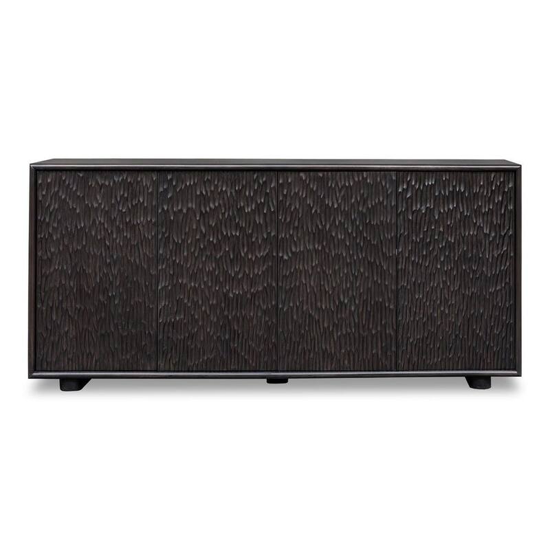 Uttermost Stevenson Chiseled 4 Door Cabinet