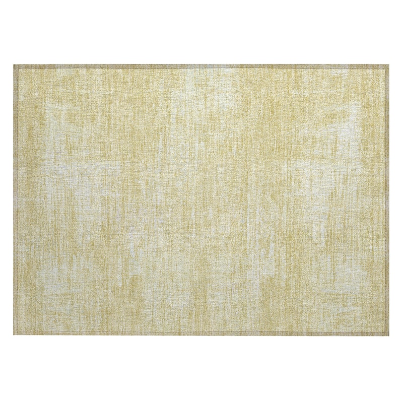 Machine Washable Indoor/ Outdoor Chantille Abstract Solid Rug