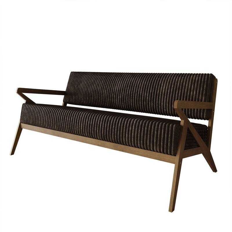 CraftPorch Chic Modern Velvet 3-Piece Upholstered Living Room Set