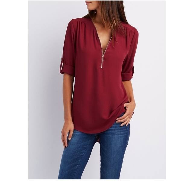 Shop Fashion Ladies Casual Tops T Shirt Women Summer Loose Top