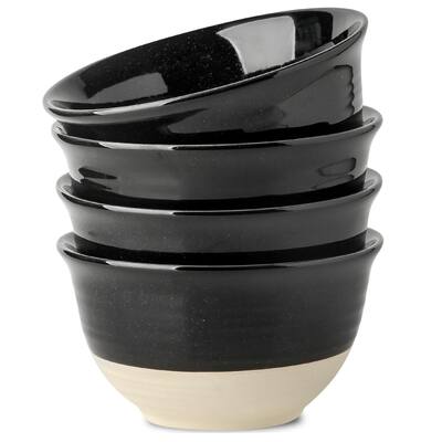 Shorebirds 40 Oz. Ceramic Soup And Cereal Bowls – Set Of 4 With Assorted Coastal Bird Designs – Dishwasher & Microwave Safe – Large