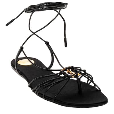 Saint Laurent Babylon Flat Sandals