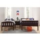 preview thumbnail 3 of 15, Avenue Greene Hamilton Twin over Full Wood Bunk Bed