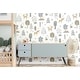 preview thumbnail 3 of 4, Galerie Wallcoverings Little Explorers 2 Country Animals Non-woven Matte Wallpaper Roll