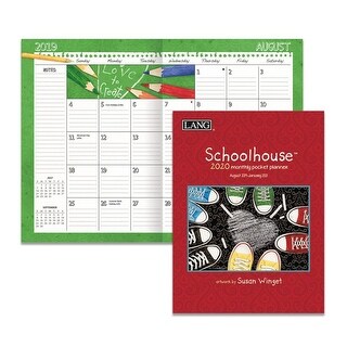Shop Lang Companies 2020 Schoolhouse Monthly Pocket Planner