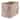 Bone Dry Polyester Pet Bin Stripe With Paw Patch Black Rectangle Large