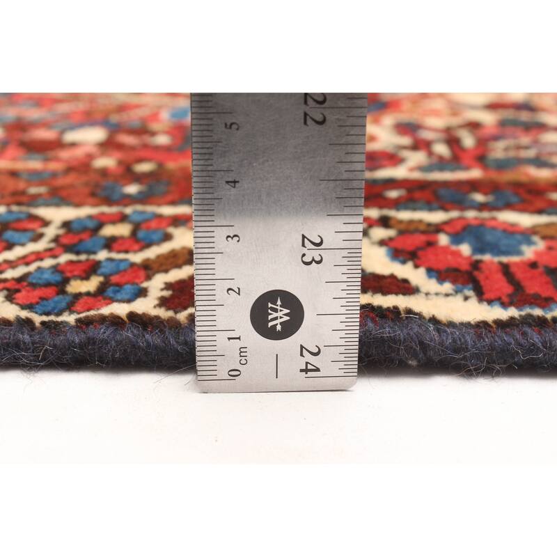 ECARPETGALLERY Hand-knotted Kayseri Red Wool Rug - 3'1 x 4'7