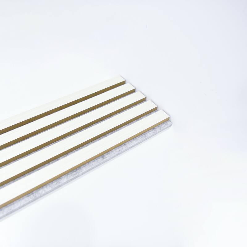 Art3d 7.9 X 107in Slat Acoustic Wall Panels,3D Fluted Sound Absorbing Panel, 4pcs - N/A