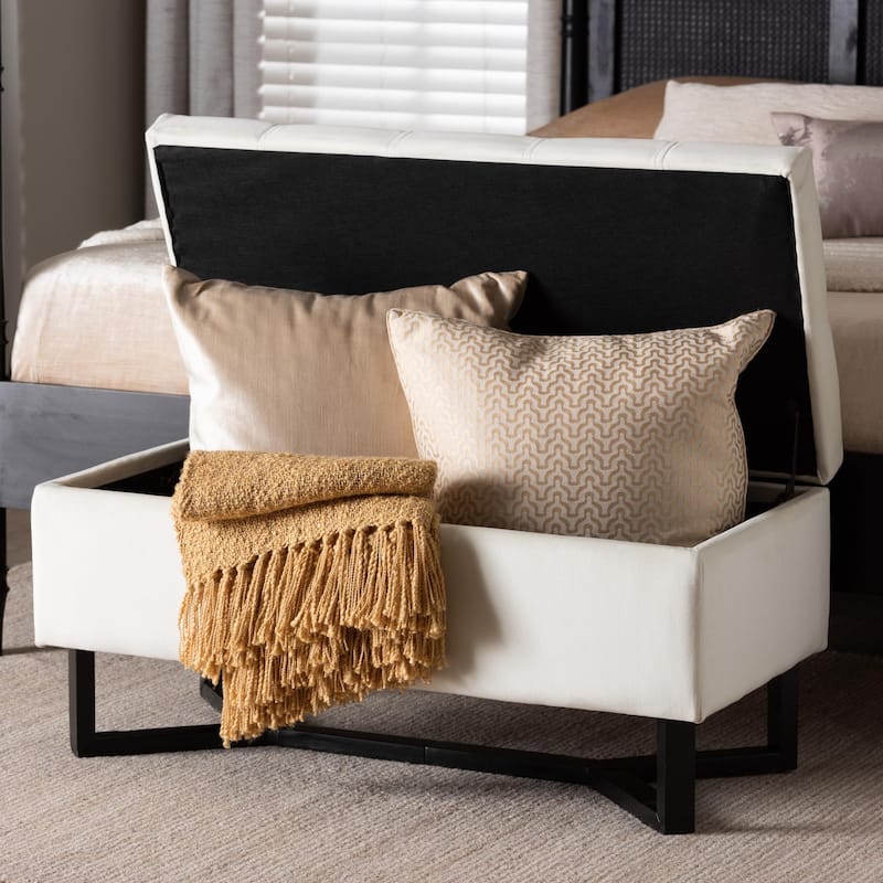 Esther Modern and Contemporary Storage Ottoman