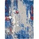 preview thumbnail 19 of 22, Nourison Twilight Area Rug 2'3" x 3'  - Grey/Blue - Rectangle