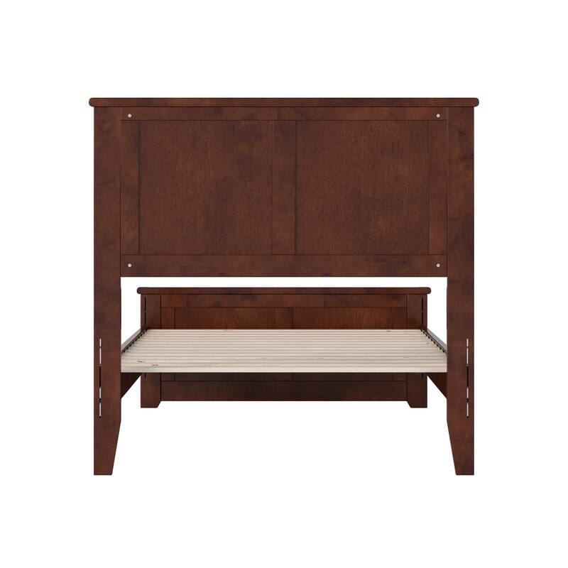 Charlotte Solid Wood Low Profile Platform Bed with Matching Footboard